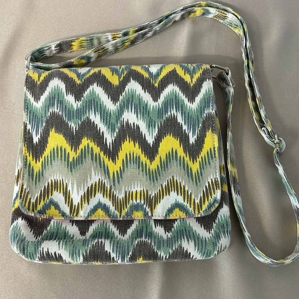 Canvas Crossbody Bag OS